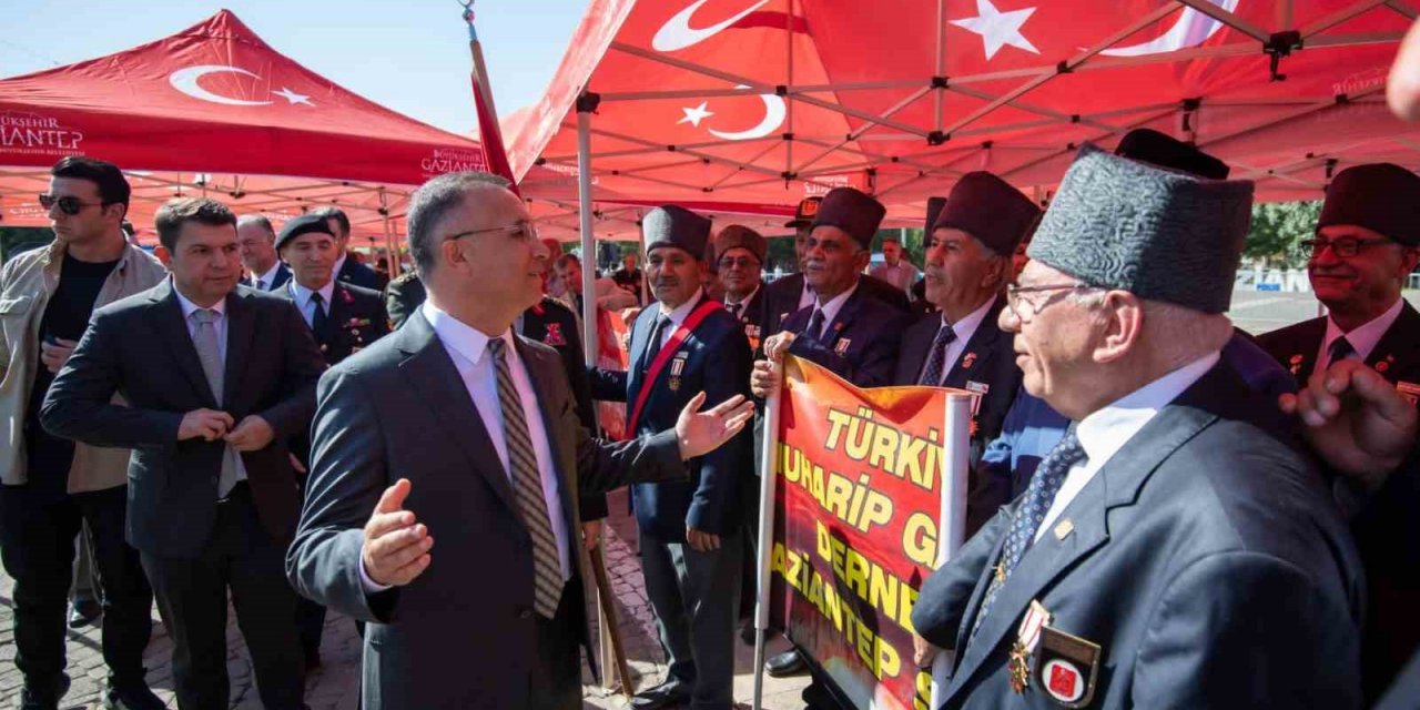Gaziantep’te Gaziler Günü coşkuyla kutlandı