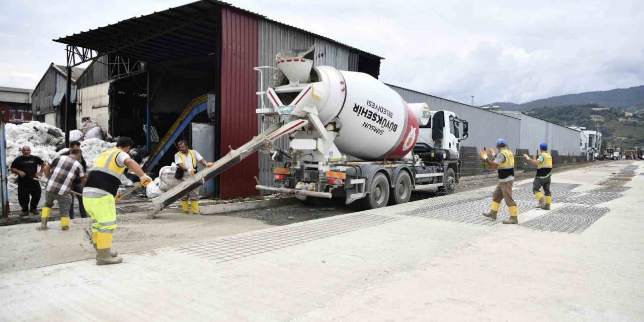 Demir: “Beton yollar ile ulaşım altyapımızı daha güçlü hale getiriyoruz”