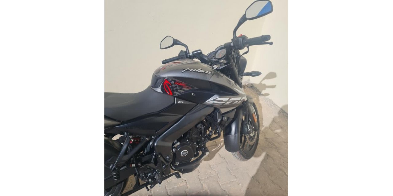 Park halindeki motosiklet çalındı