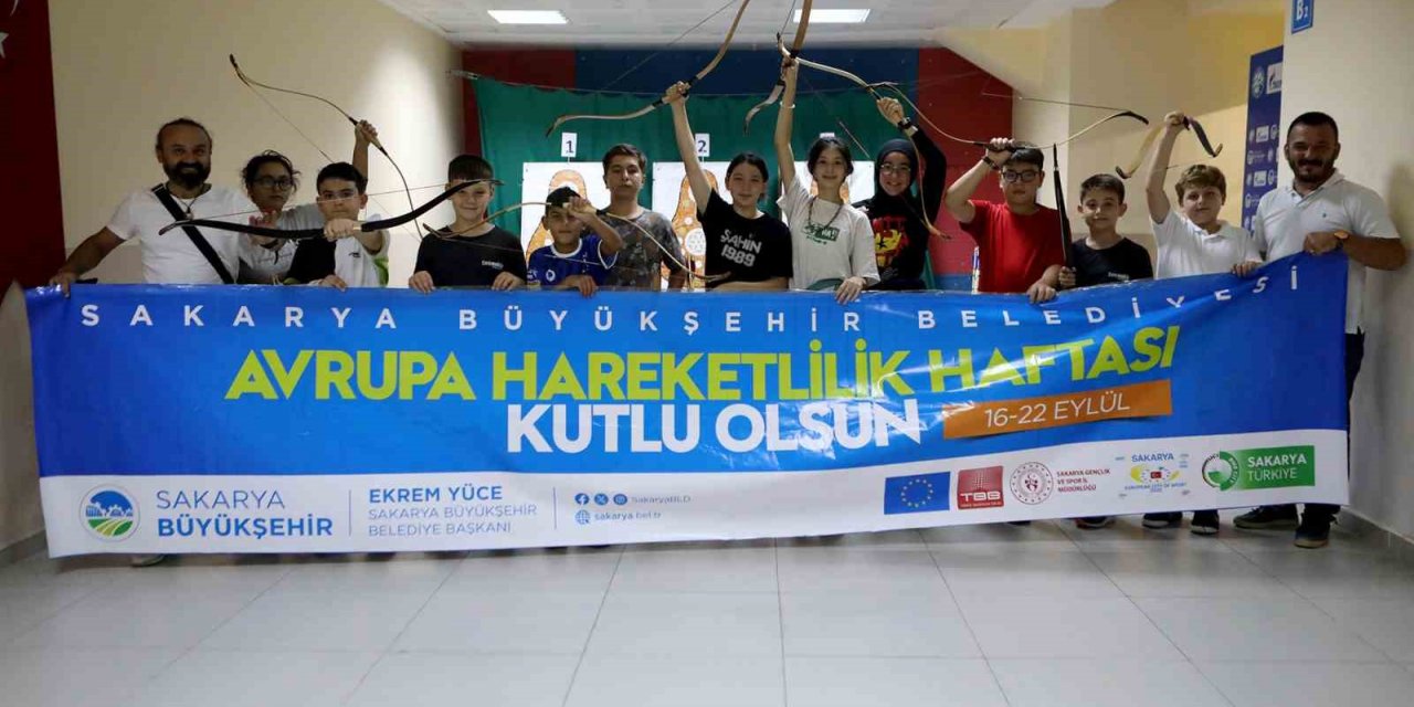 Büyükşehir’in minik okçuları nefes kesti