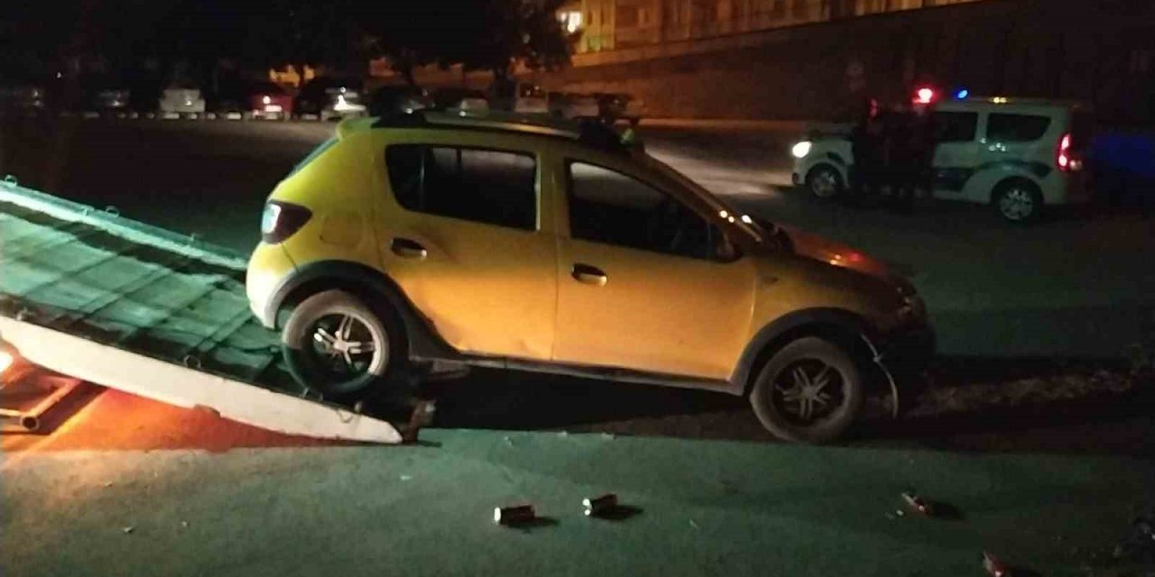 Denetimde kaçtı, aracı park halinde bulundu