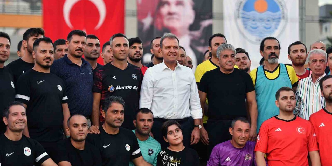 Mersin Büyükşehir Belediyesi 2. Birimler Arası Futbol Turnuvası başladı