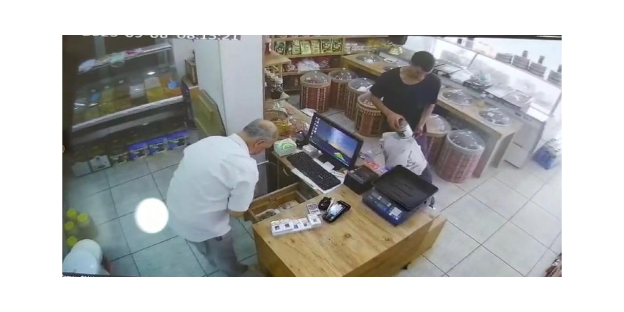 Batman’da alışveriş için girdiği dükkandan sadaka kutusunu çaldı