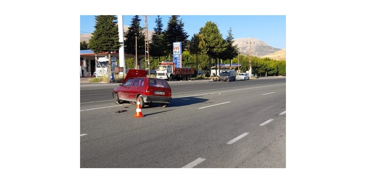 Malatya’da trafik kazası: 1 yaralı