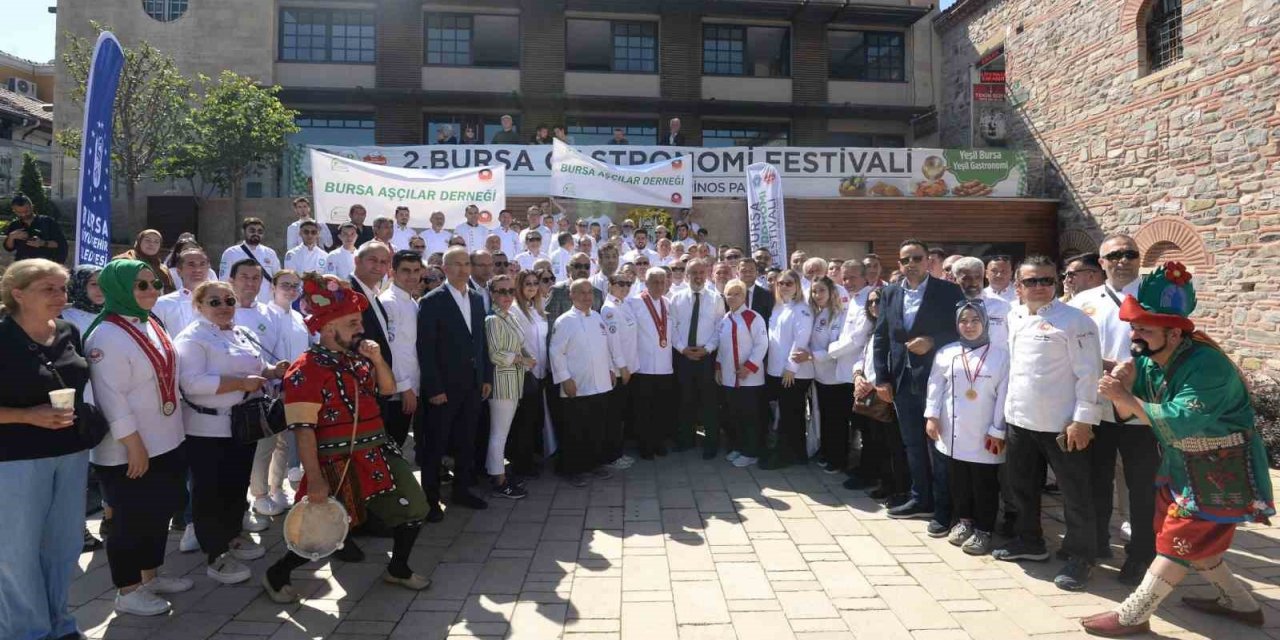 Bursa Gastronomi Festivali’nin coşkusu tüm şehre yayıldı