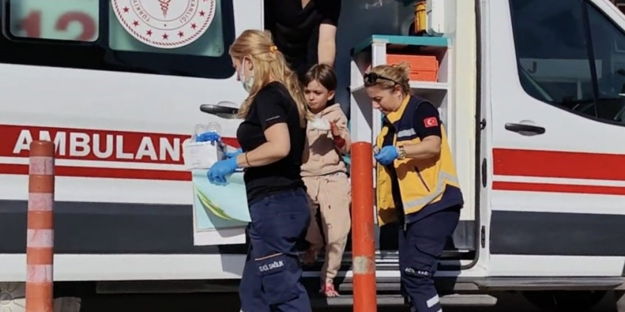 6 yaşındaki çocuğun parmakları koptu