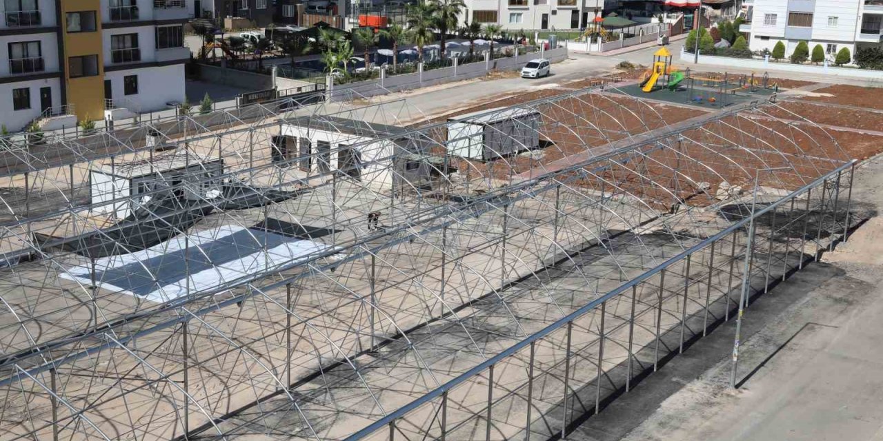 Mezitli’ye yeni bir semt pazarı daha açılıyor