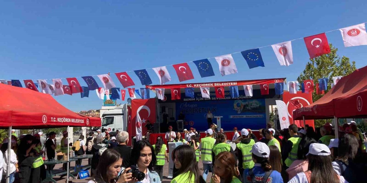 Keçiören’de ‘Avrupa Hareketlilik Haftası’ kutlandı