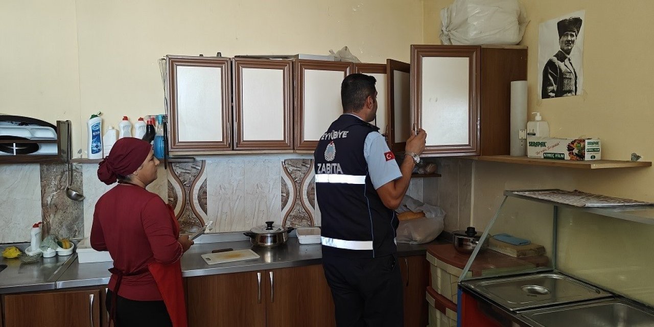 Eyyübiye’de okul kantinleri ve çevresi denetleniyor