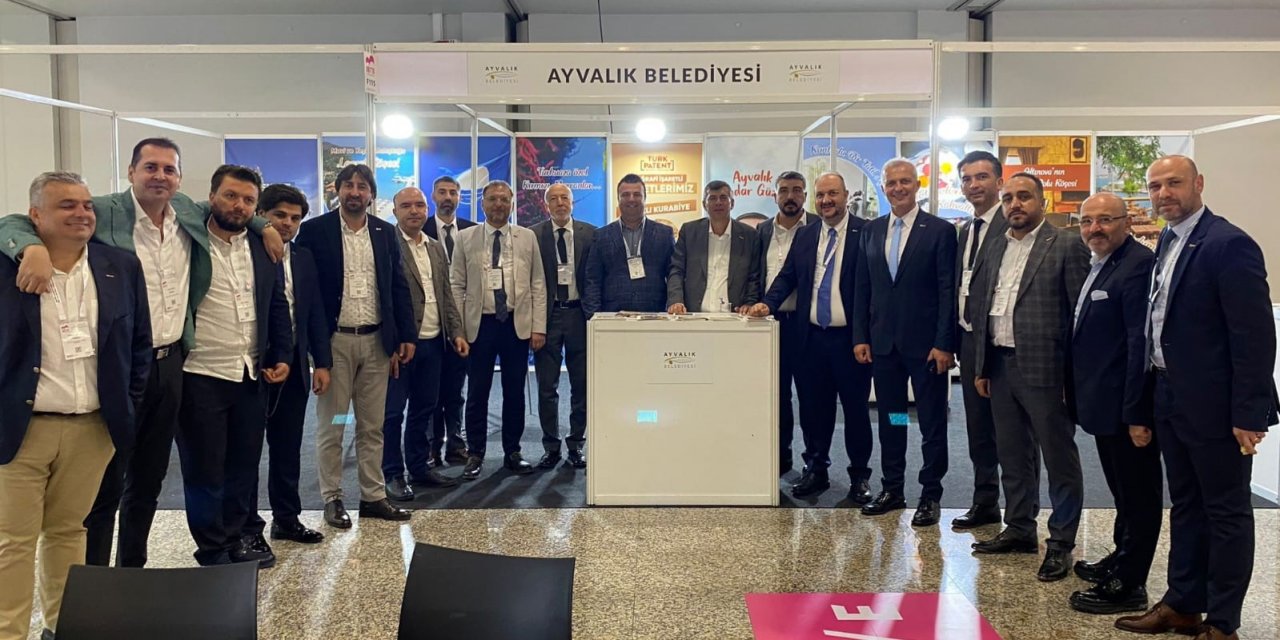 İstanbul Balkan Turizm Borsası Fuarı’nda Ayvalık standına yoğun ilgi