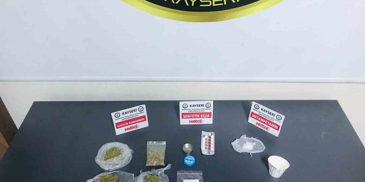 Kayseri’de uyuşturucu operasyonu: 9 gözaltı