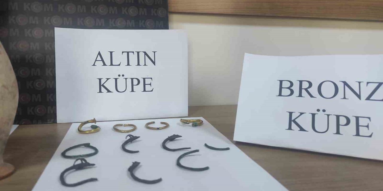 Nevşehir’de 26 parça tarihi eser ele geçirildi