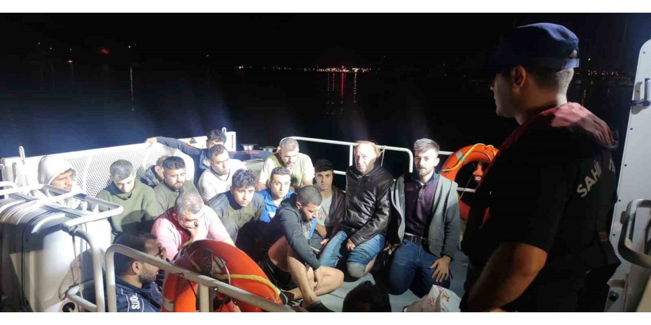 Fethiye’de 25 düzensiz göçmen yakalandı