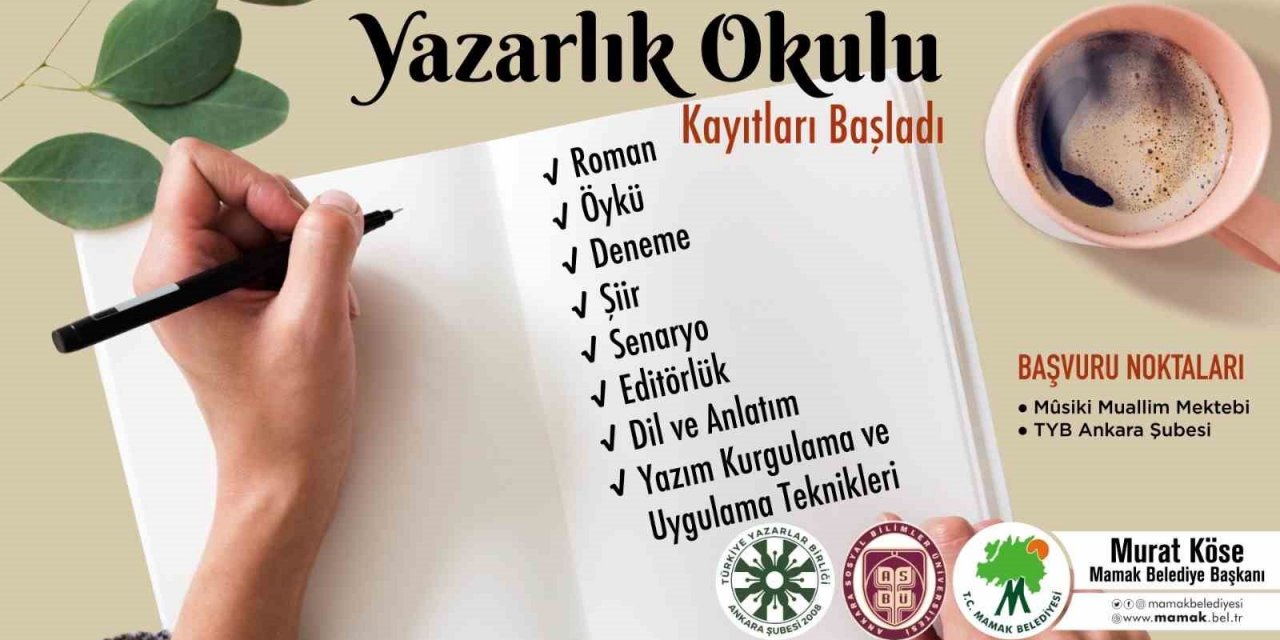 Mamak’ta vatandaşlar 2. Edebiyat Festivali için gün sayıyor