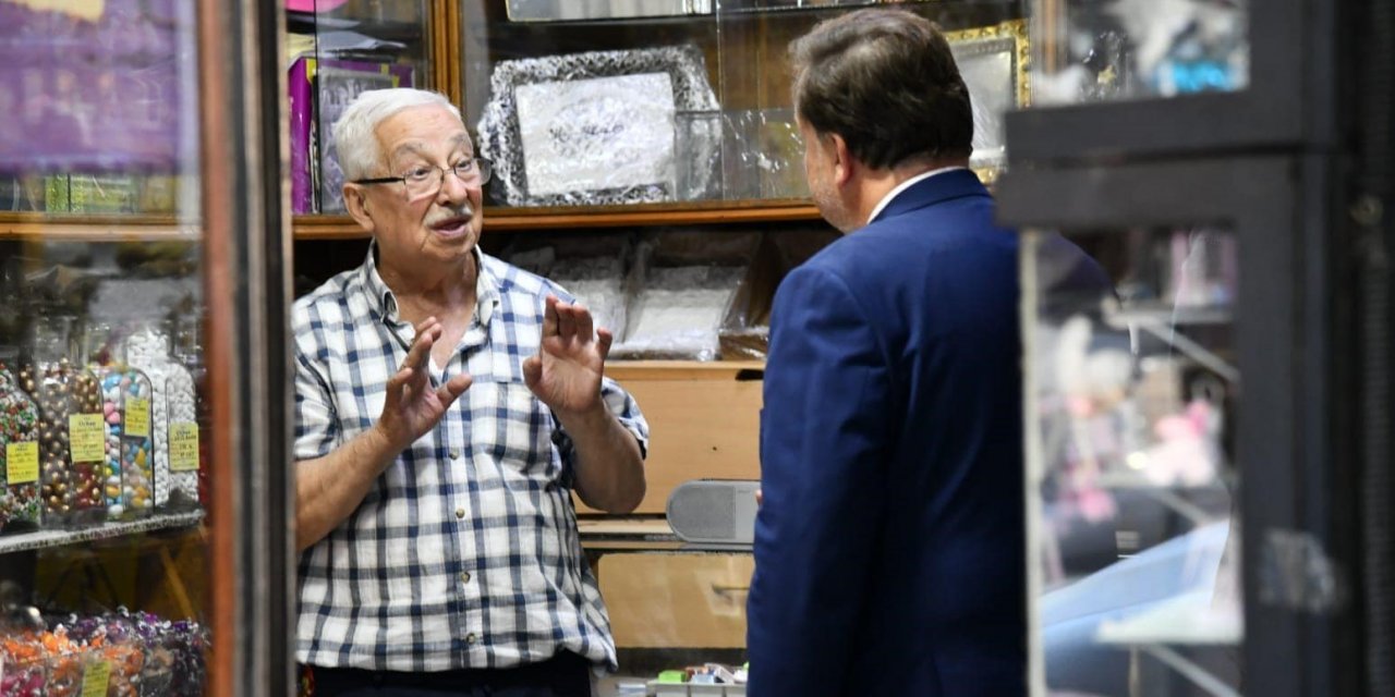 Başkan Orkan vatandaşla iç içe