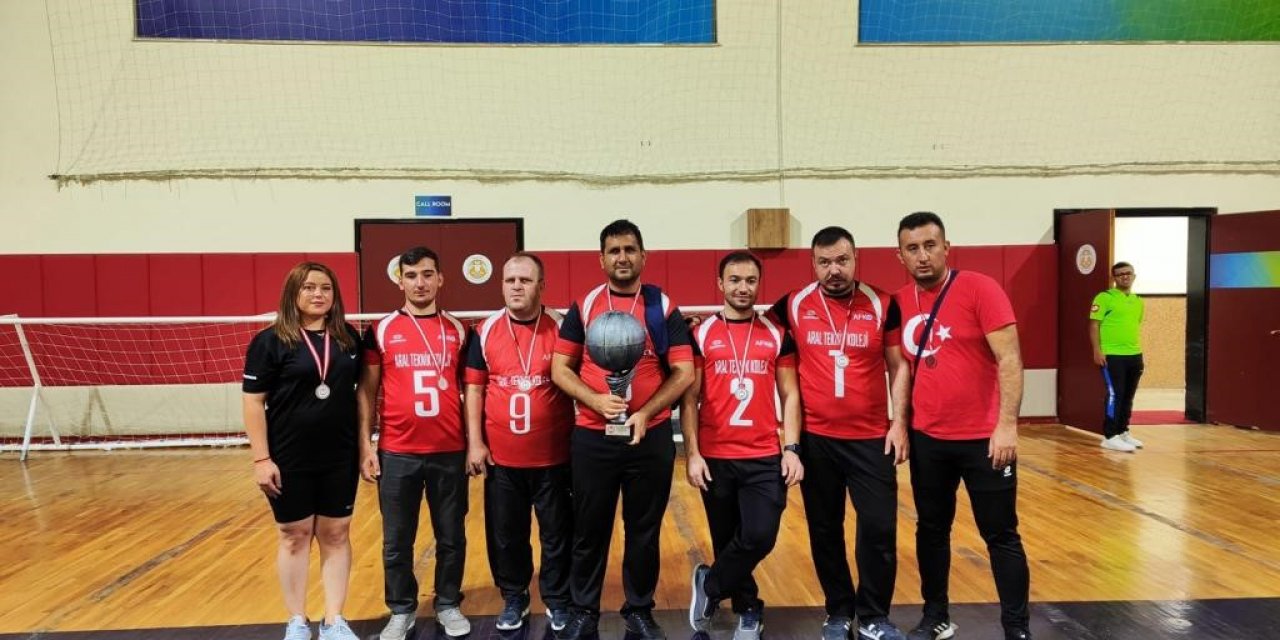 Goalball Türkiye Turnuvasında ikici oldular