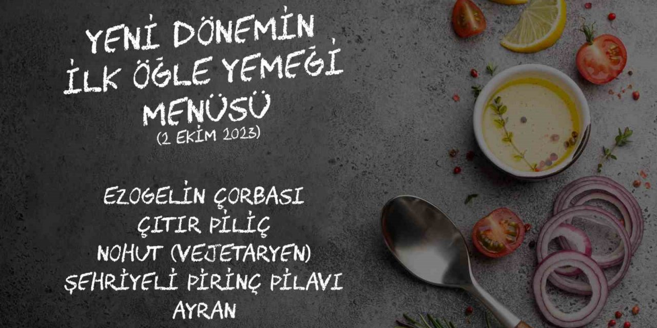 Öğrenciler yeni akademik yılın ilk menüsünü belirledi