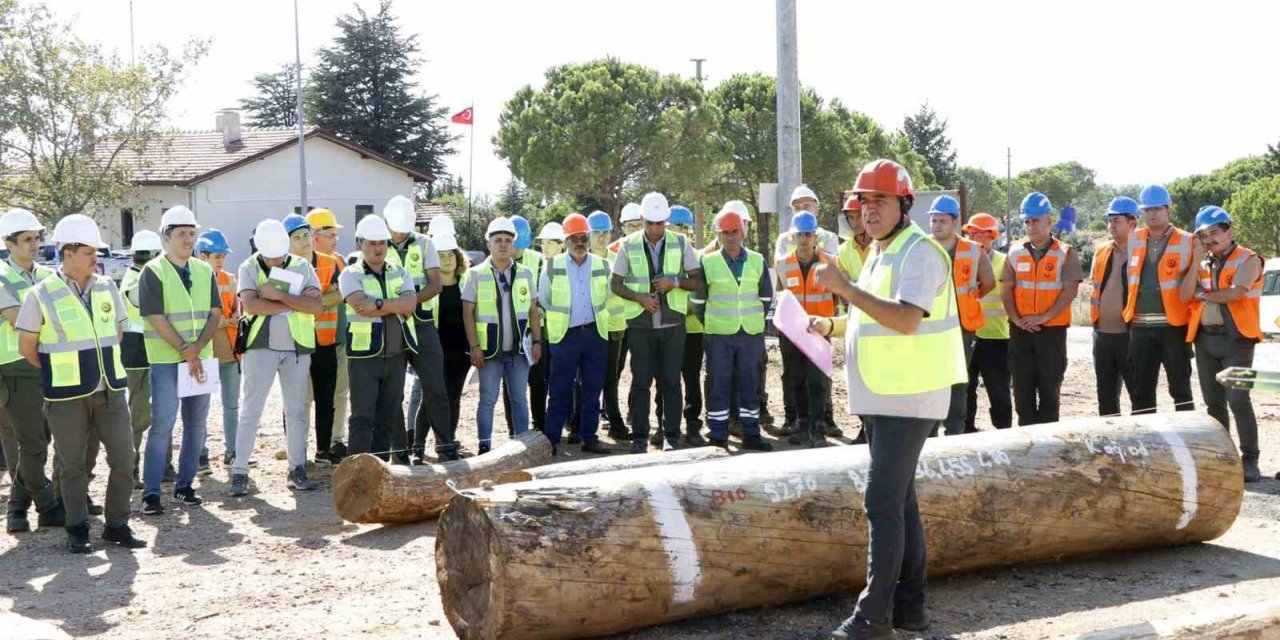 Ormancılara üretim kayıplarını önleme eğitimi