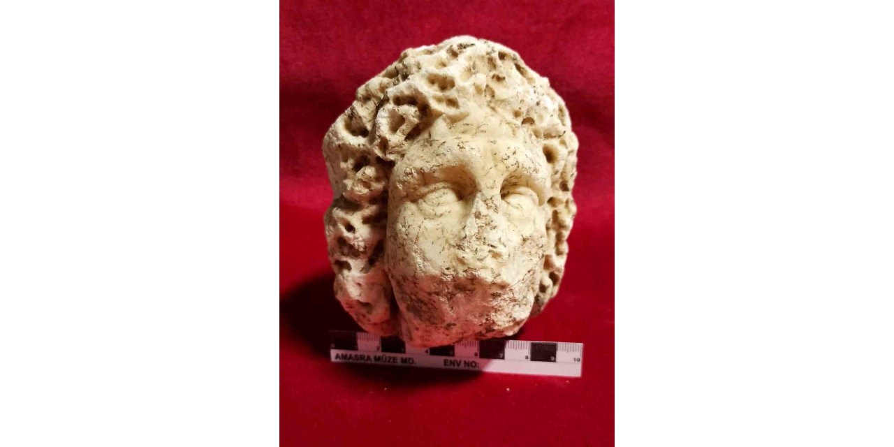 Bartın’daki antik kent kazılarında Büyük İskender başı bulundu