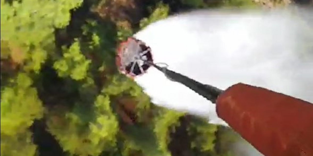 Milas’taki orman yangını söndürüldü