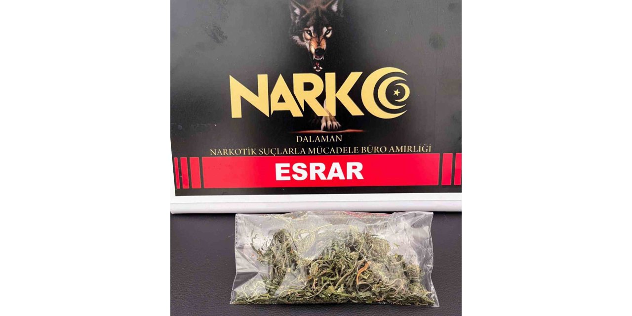 Muğla’da uyuşturucu ve ruhsatsız tabanca ele geçirildi