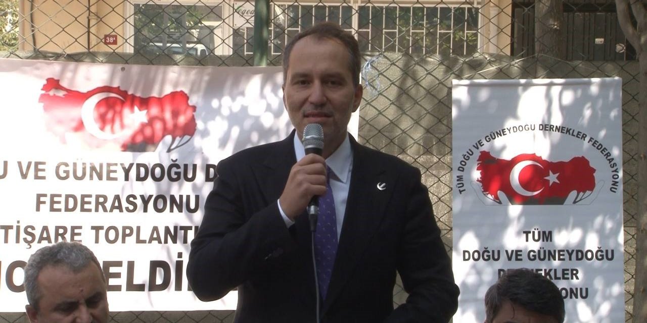 Yeniden Refah Partisi Genel Başkanı Erbakan: "Kollarımızı sıvadık ve 31 Mart seçimlerine hazırlanıyoruz"