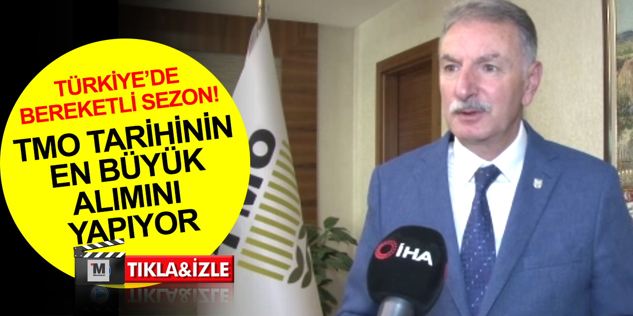 TMO tarihinin en yüksek hububat alımını gerçekleştirdi! Önümüzdeki yıllarda arz güvenliği sıkıntısı yok