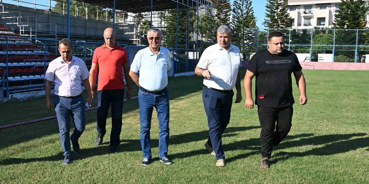 Kazım Gül Spor Tesisleri’nde yenileme çalışmaları başlatıldı