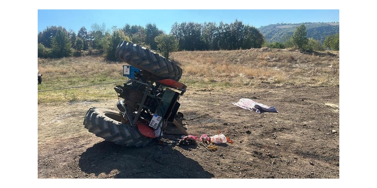 Devrilen traktörün altında kalarak hayatını kaybetti