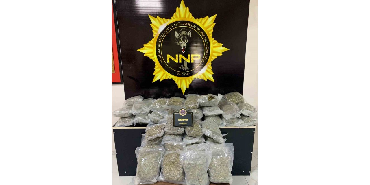 Niğde polisinden uyuşturucu tacirlerine darbe