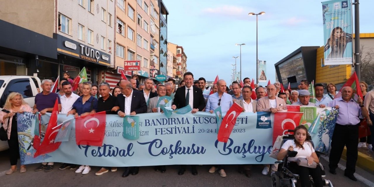 Bandırma’da Melike Şahin rüzgârı esti