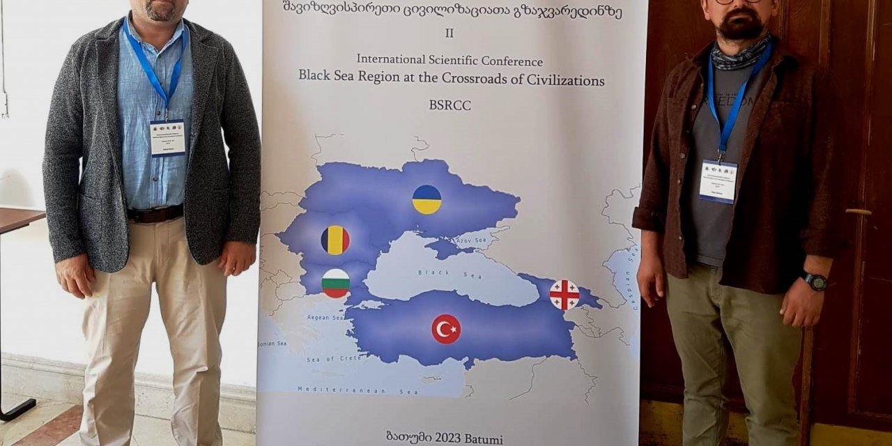 Gürcistan’daki sempozyumda Türkiye’yi temsil ettiler