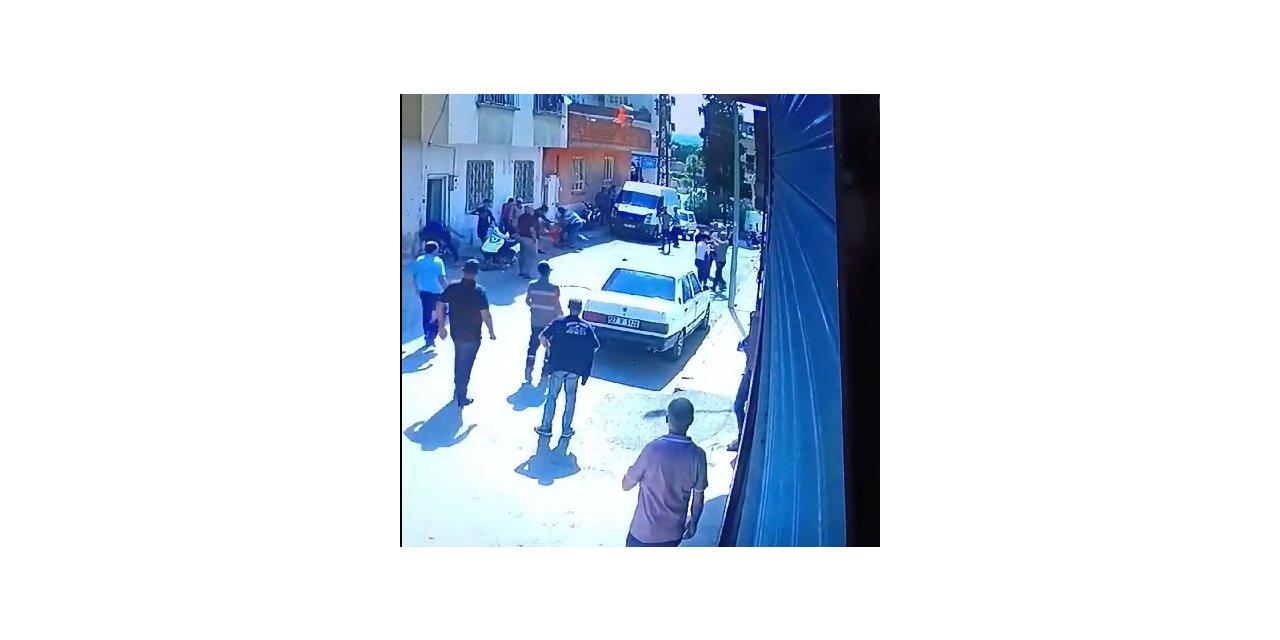 Nizip’te bir kişinin öldüğü bıçaklı kavga anları kamerada