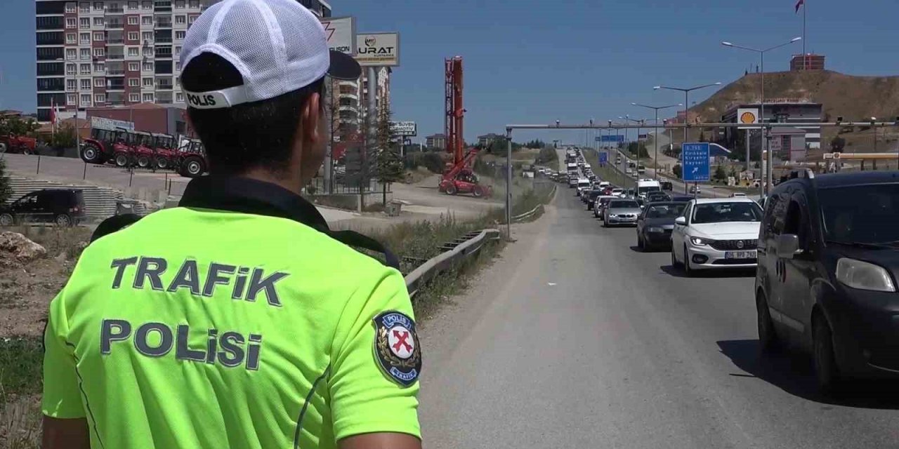 43 ilin geçiş güzergahı Kırıkkale’de 1 haftalık trafik denetimi bilançosu: 13 milyon lira ceza