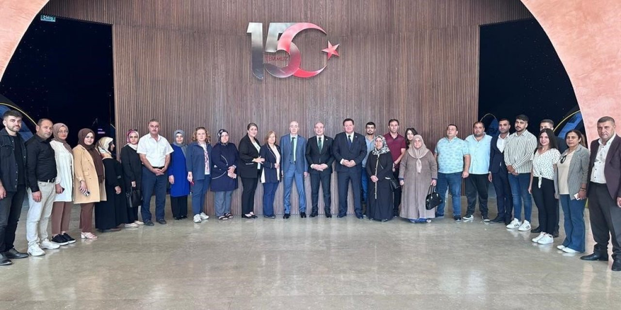 Cumhurbaşkanı Başdanışmanı Aslan, şehit ve gazi ailelerini ağırladı