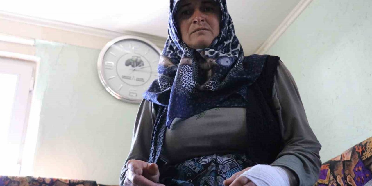 "Komşum beni darp etti" dedi, yaşadığı dehşeti anlattı