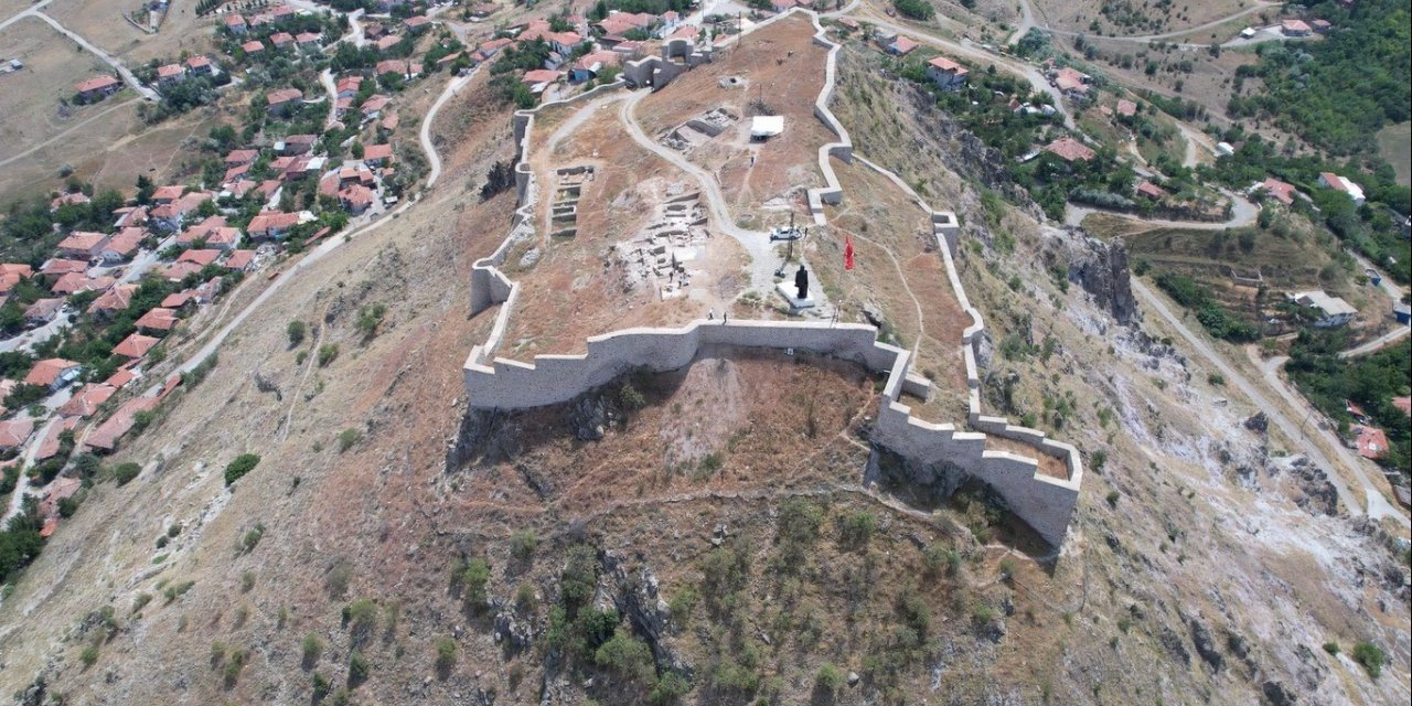 Galyalıların inşa ettiği 2 bin 300 yıllık stratejik kale: Kalecik Kalesi