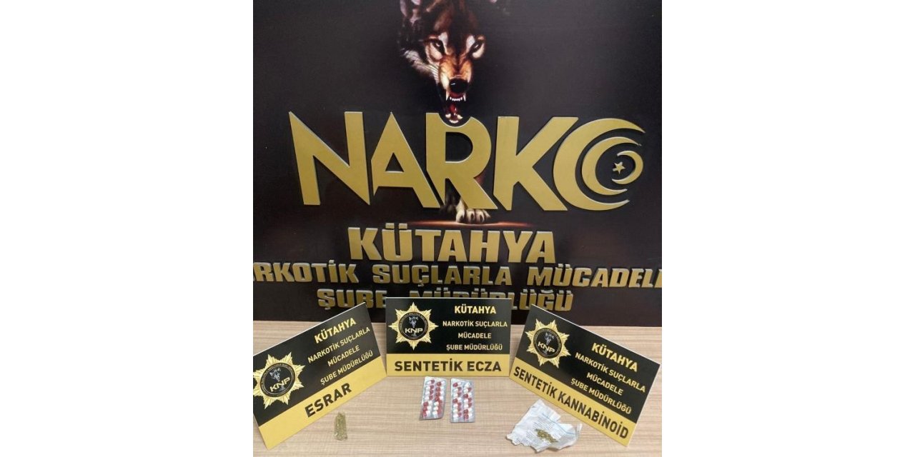 Kütahya’da 124 şahıs, 75 araç, 7 ticari taksi ve 12 motosikletin sorgusu yapıldı