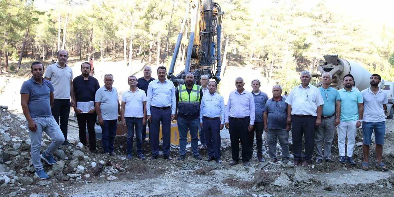 Kaş’ta Lengüme Köprüsü’nün temeli atıldı