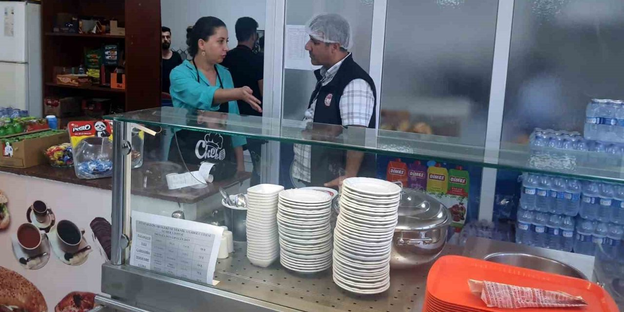 Bartın’da kantin ve yemekhanelere sıkı takip