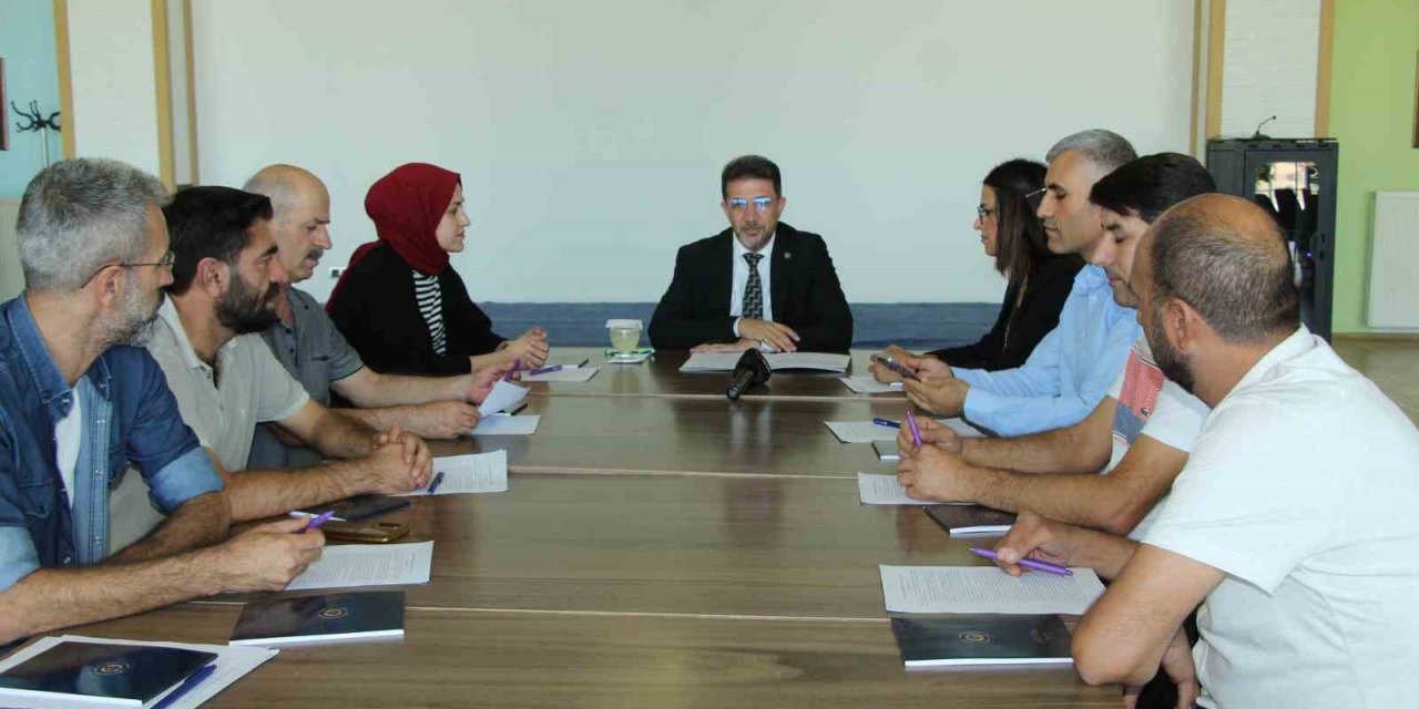 Rektör Alkış Şırnak Üniversitesi’nin 1 yıllık çalışmalarını anlattı