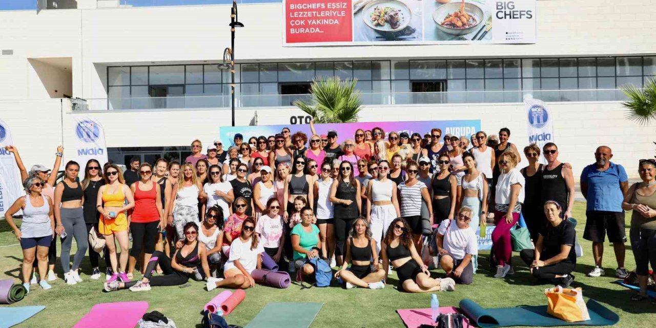 Avrupa Hareketlilik Haftası’nda Didim’de pilates etkinliği gerçekleştirildi