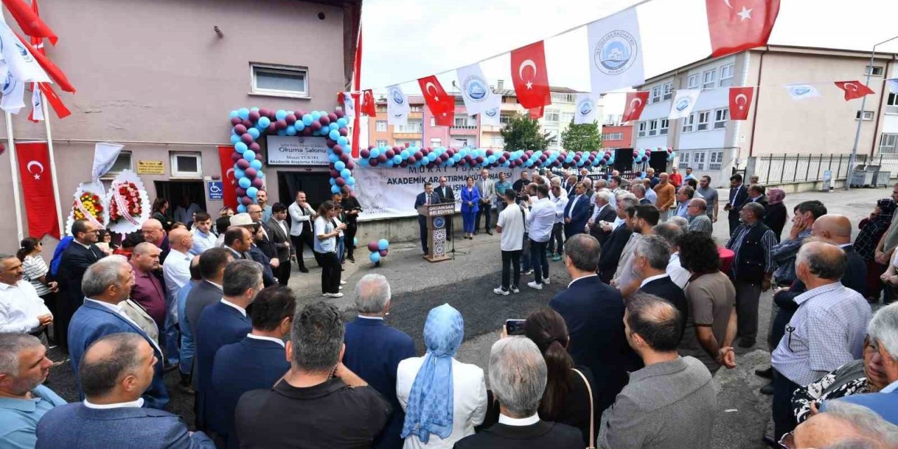 Ortahisar’da ‘Murat Yüksel Kütüphanesi’ hizmete açıldı