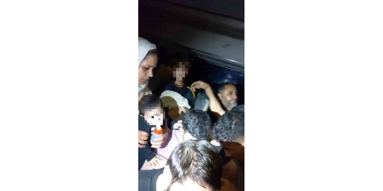 Umuda yolculukta pes dedirten görüntüler: 28 kişi yakalandı