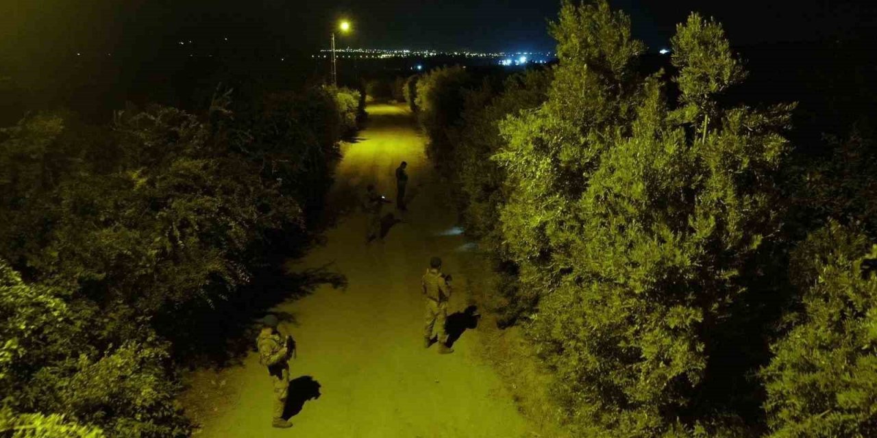 Komandolardan narenciye hırsızlarına geçit yok