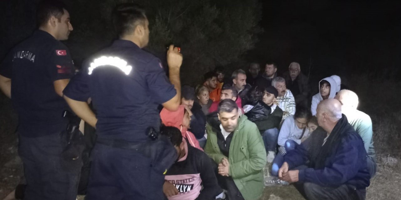 Çanakkale’de 27 kaçak göçmen yakalandı