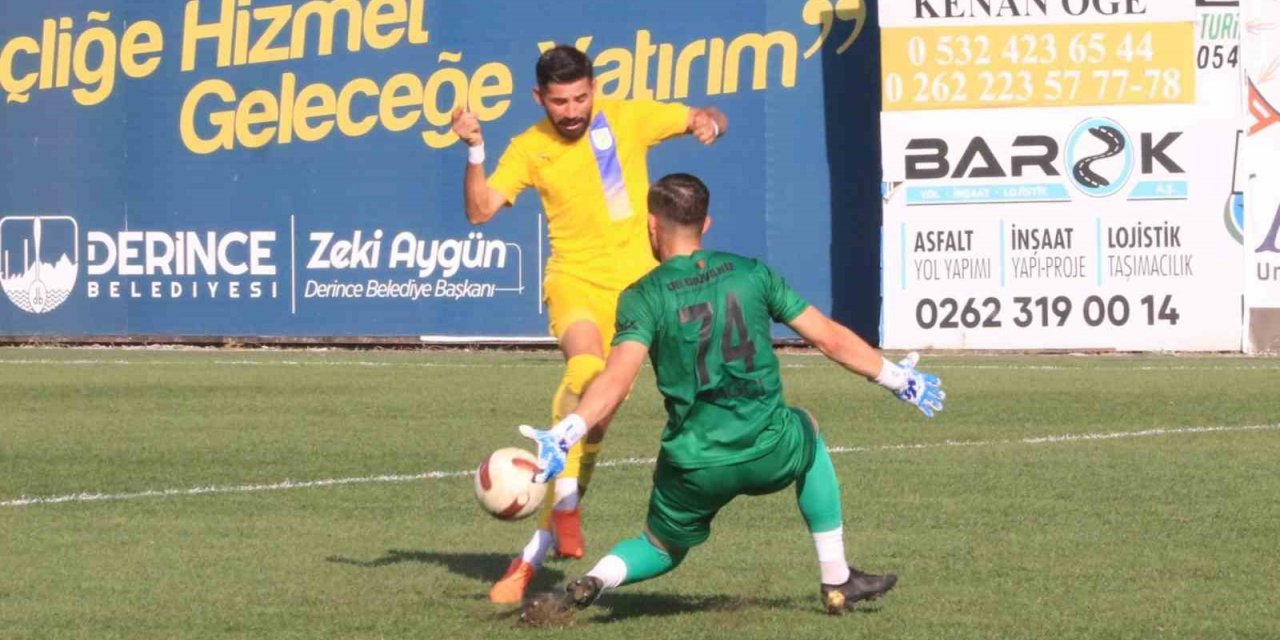 TFF 2. Lig: Belediye Derincespor: 0 - Uşakspor: 1