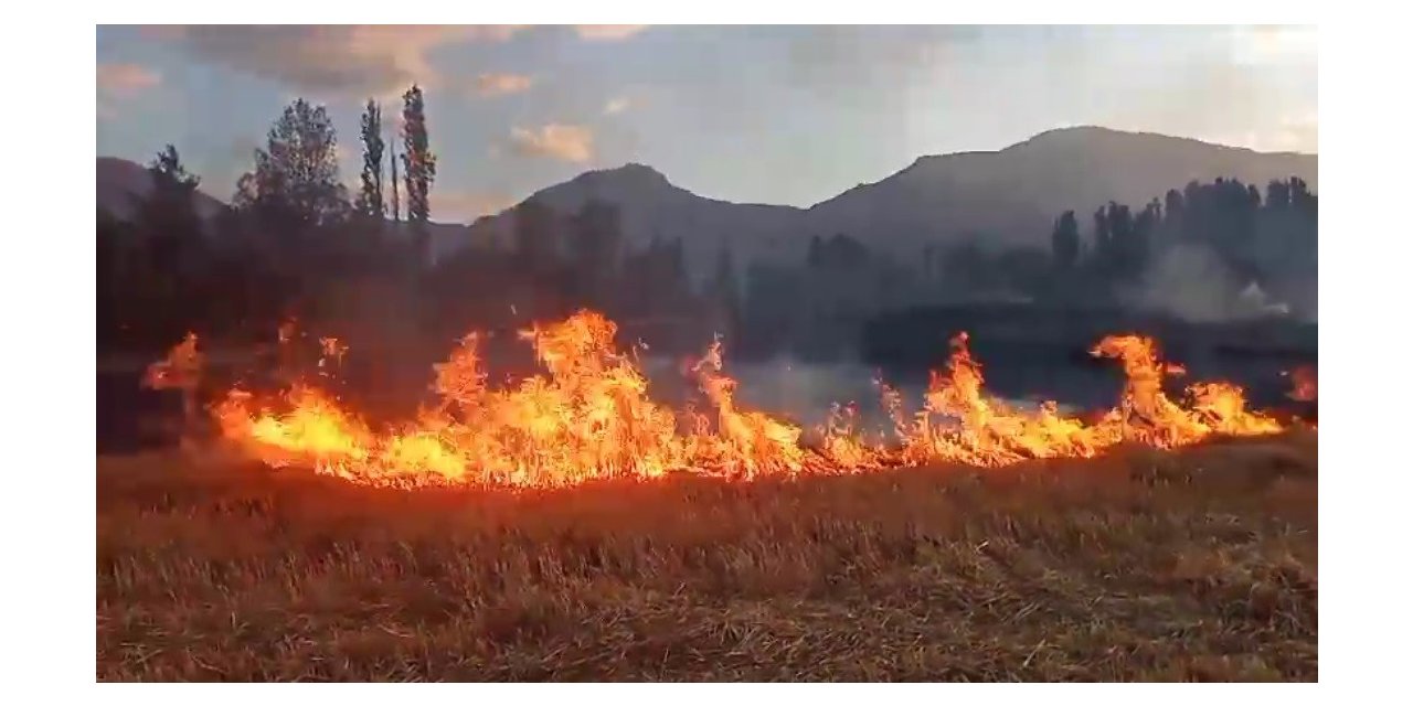 Çiftçiler, anız yakımına karşı uyarıldı