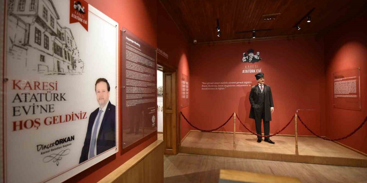 Karesi Atatürk Evi’ne özel ilgi
