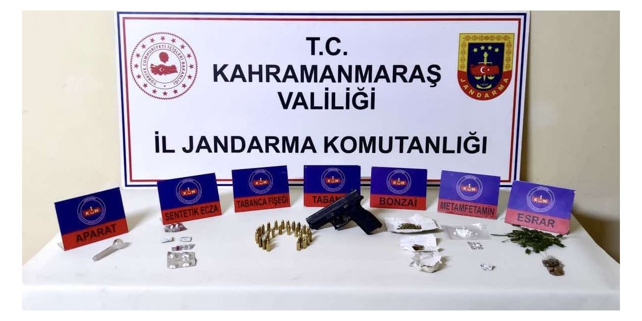 Kahramanmaraş’ta narkotik uygulaması